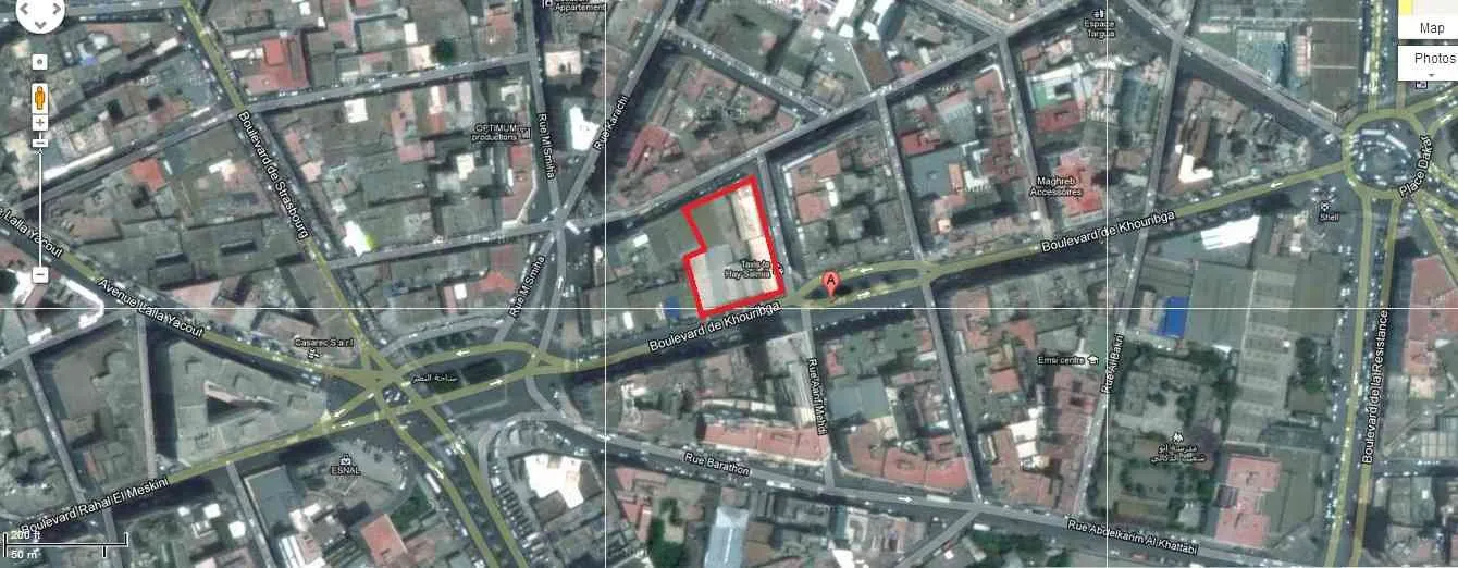 terrain à vendre centre ville - الدار البيضاء