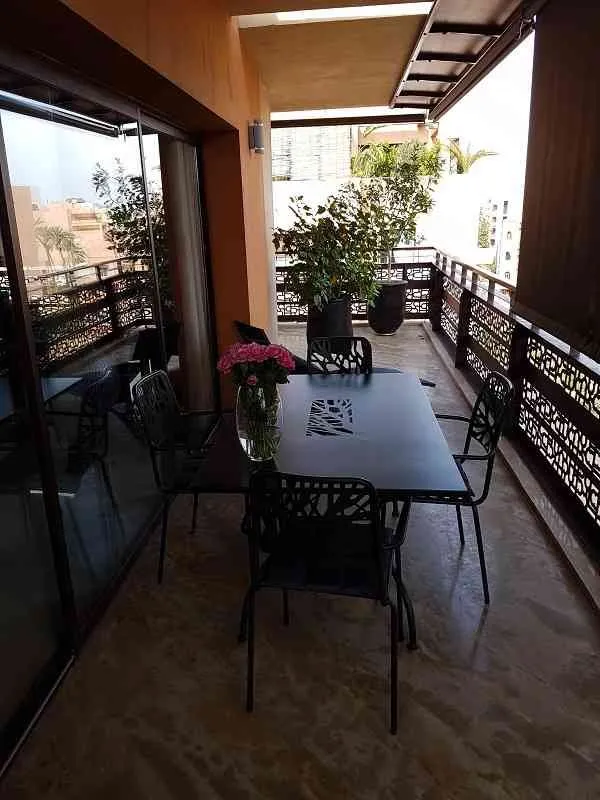 Agréable appartement luxueux de 150m à marrakech - مراكش