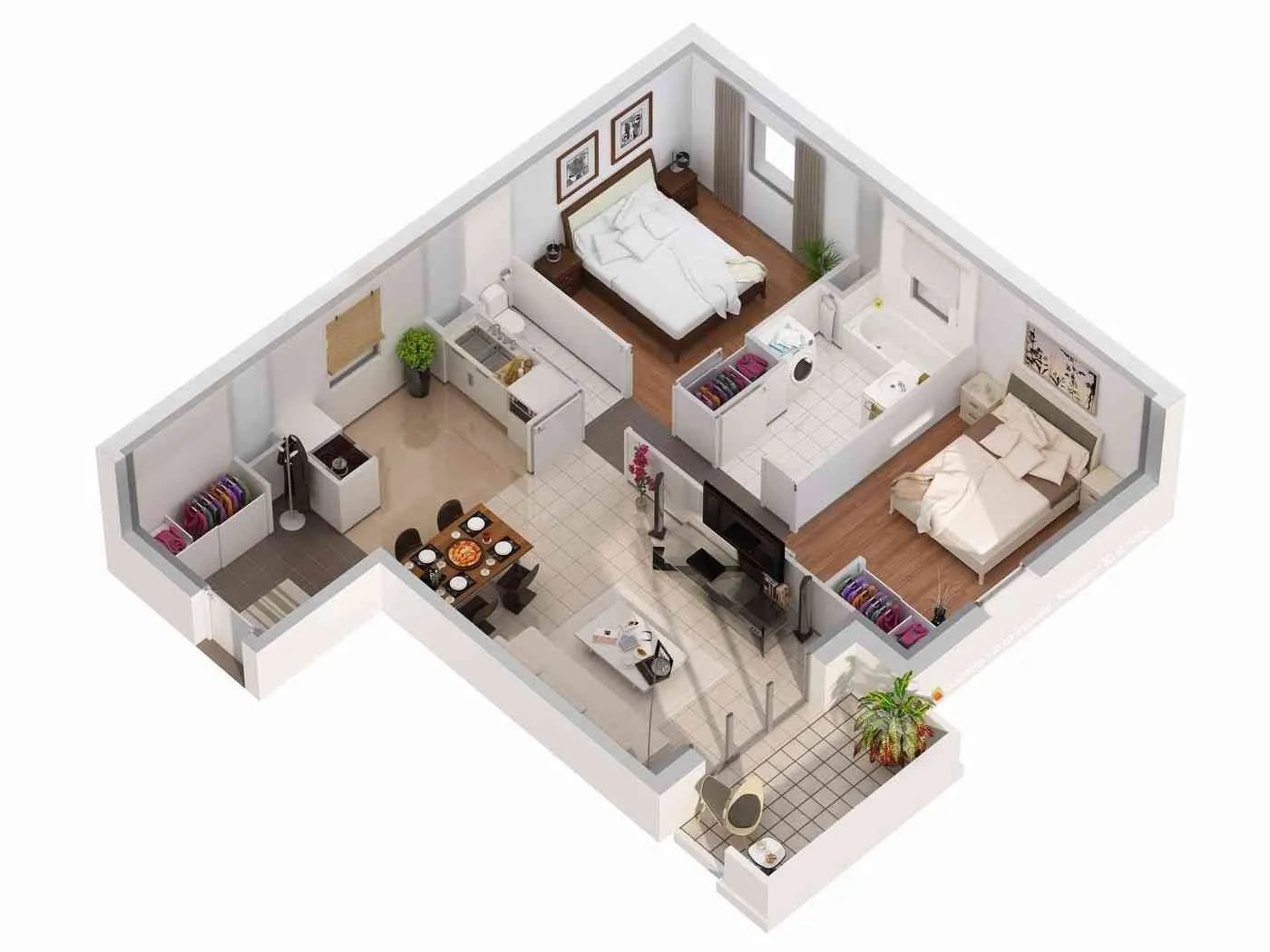 Appartement 3 chambres 100 m2 à sidi rahal à 5 min de la plage livraison immédiate - سيدي رحال