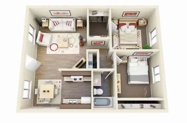 Appartement 2 chambres 68 m2 à sidi rahal à 5 min de la plage - سيدي رحال