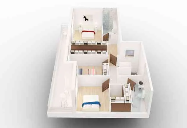 APPARTEMENT à BOUSKOURA - الدار البيضاء
