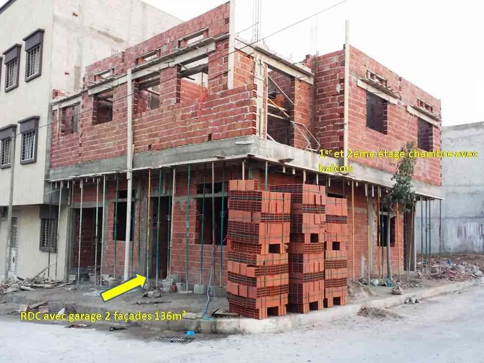 APPARTEMENT R+2 ZONE VILLA ROUTE JERADA OUJDA - وجدة (3)