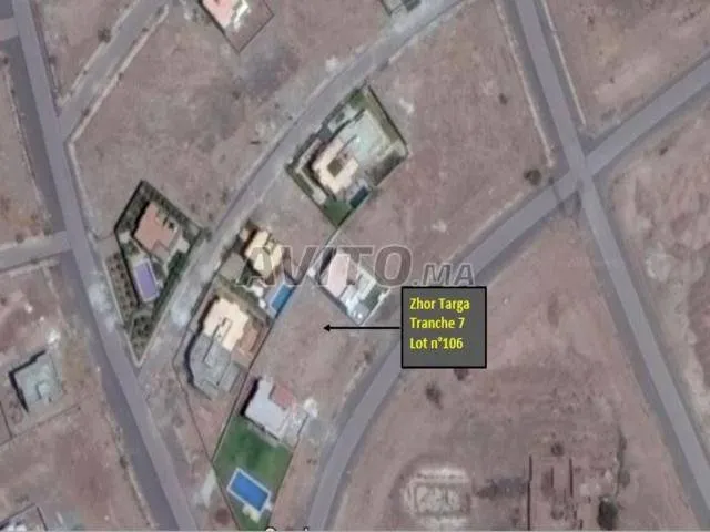 Terrain Villa 437 m2 à Marrakech Targa - مراكش