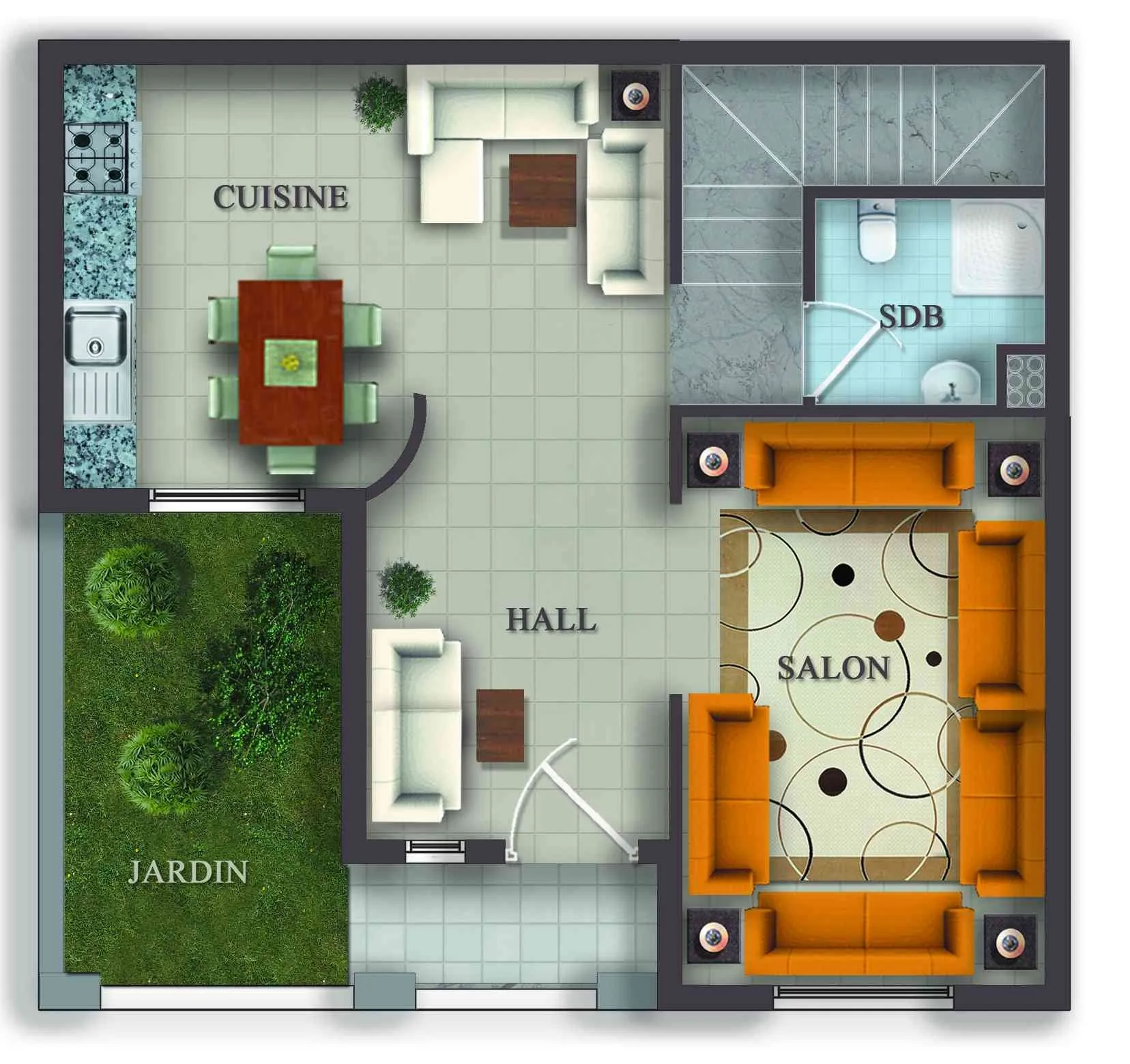 Maison individuelles R+1 à Andalous - وجدة (2)