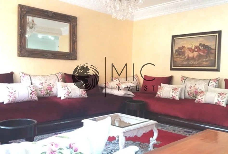 CHARMANT APPARTEMENT DE 126 M² AVEC BALCONS EN RÉSIDENCE FERMÉE - الدار البيضاء (3)