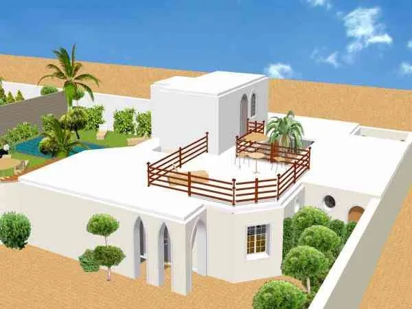 VILLA 160M² A VENDRE A TAROUDANT - تارودانت