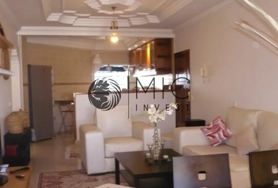 BEL APPARTEMENT MEUBLÉ DE 105 M² IDÉALEMENT SITUÉ - الرباط