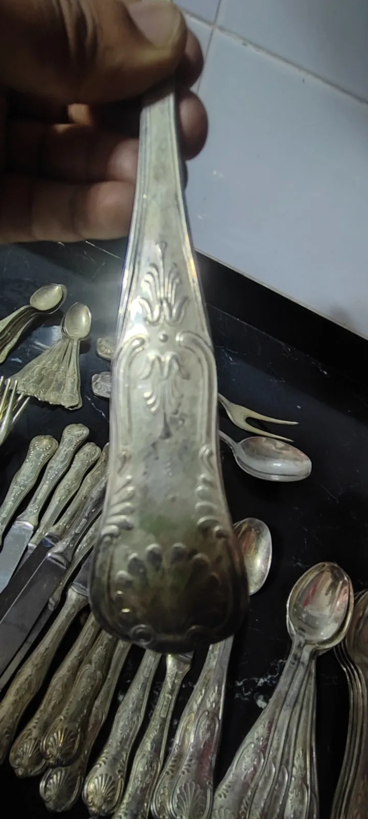 طقم فضي اوروبي ARG800 - أسفي (3)